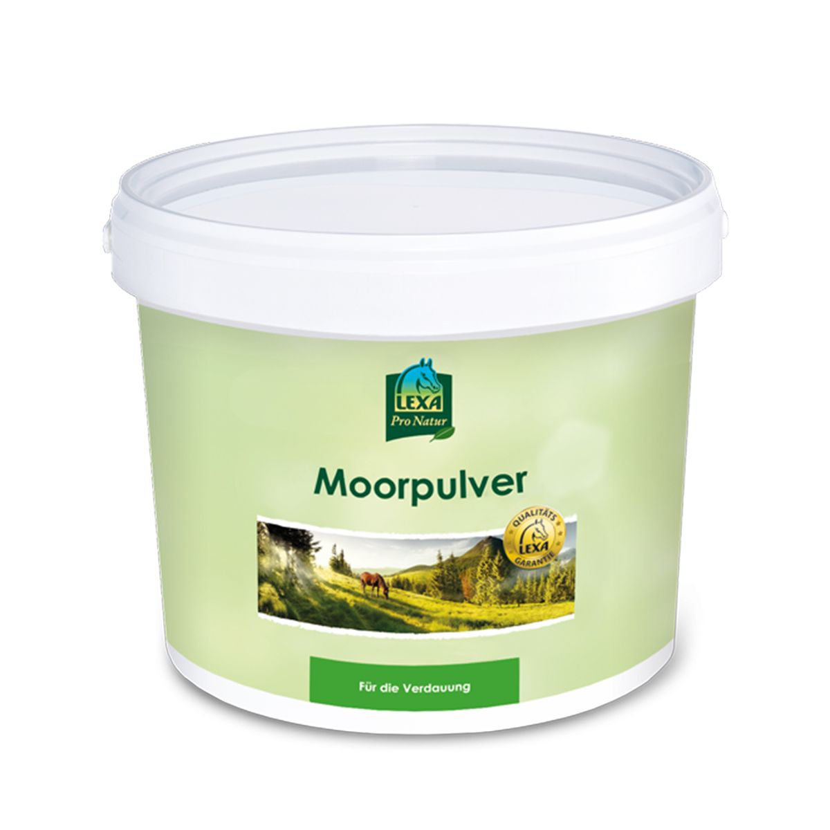 Lexa Moorpulver, 1 kg Spezielles Einzelfuttermittel für Pferde mit einem empfindlichen Magen-Darm-Trakt