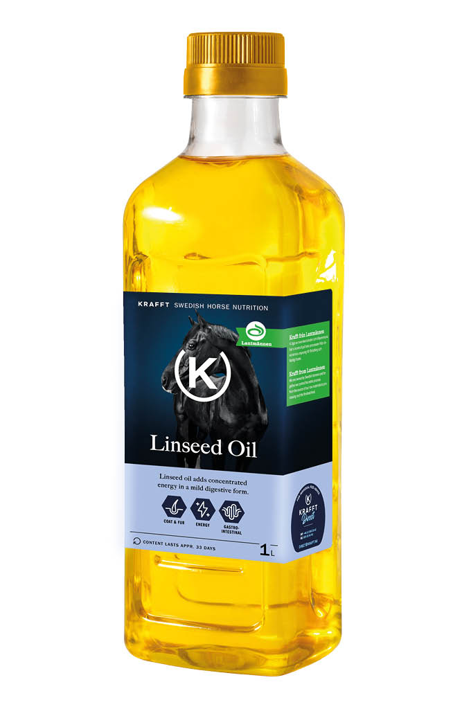 Krafft Linseed Oil 1L reich an Omega-Fettsäuren