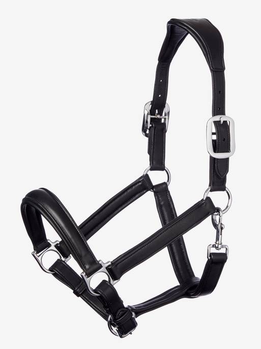 LeMieux Anatomic Lederhalfter Black, Cob