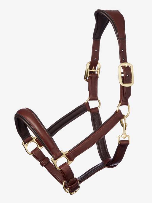LeMieux Anatomic Lederhalfter Brown, Full