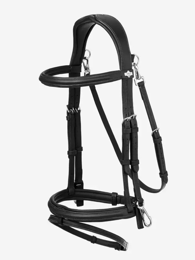 LeMieux Kudos Work Trense Black, Cob