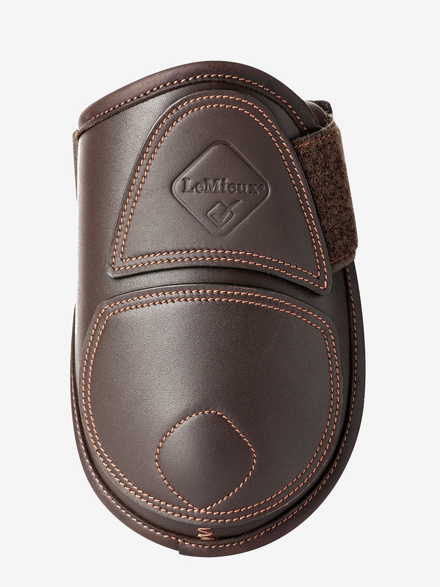 LeMieux Lederstreichkappen Capella Brown, Cob