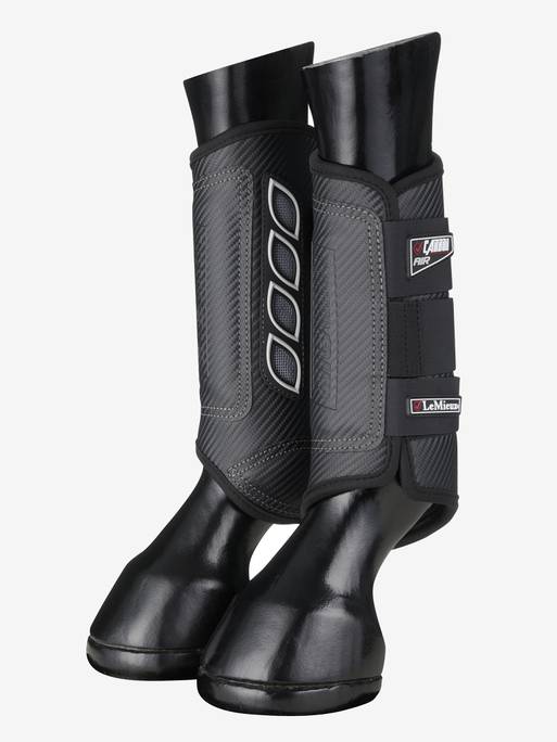 LeMieux Geländegamaschen Carbon Air Hinten Black, S
