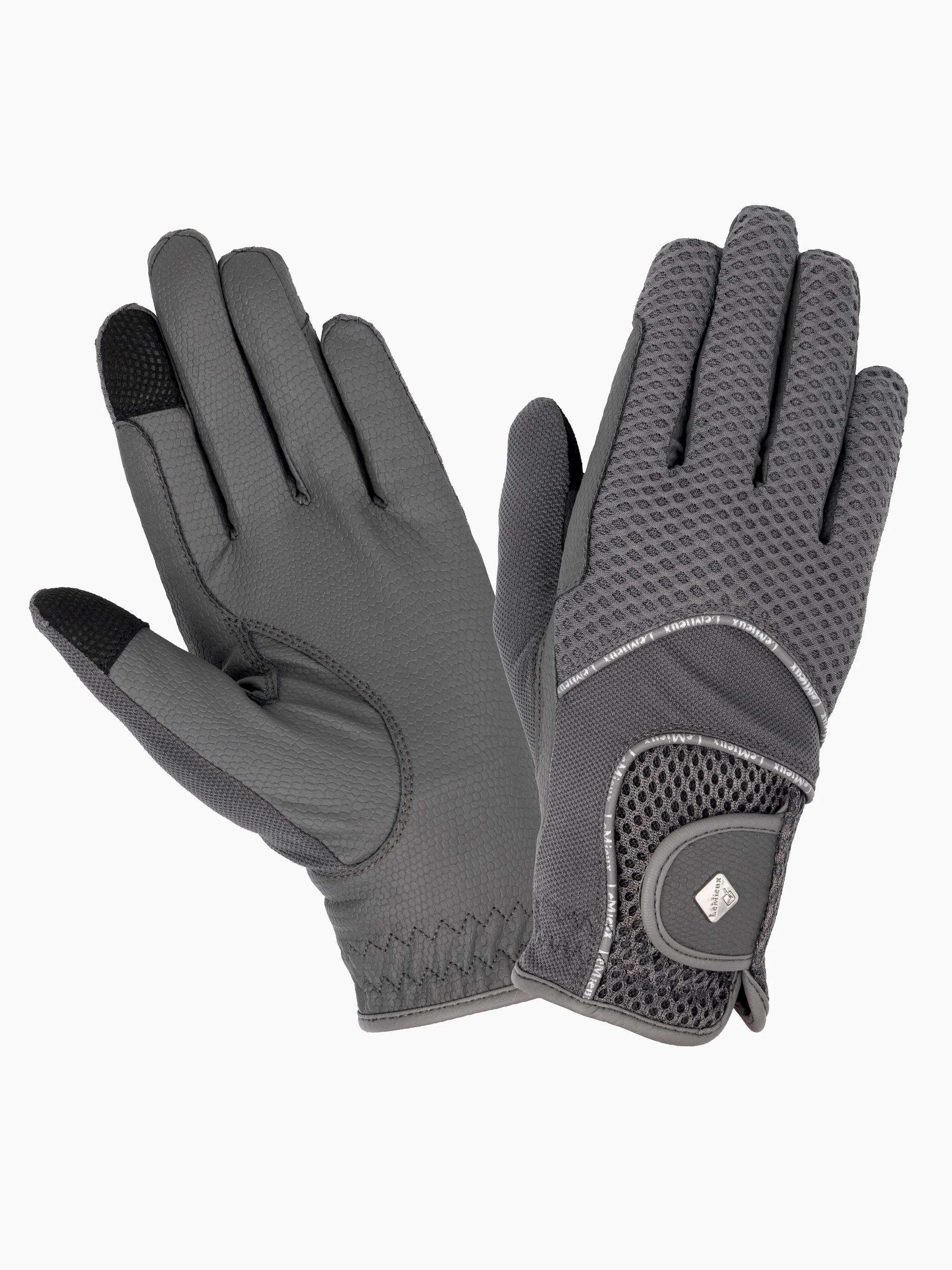 LeMieux Protouch 3D Mesh Reithandschuhe Grey, Xl