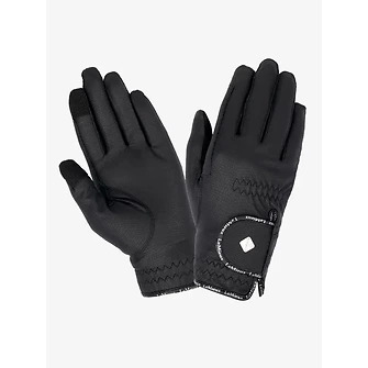 LeMieux Classic Reithandschuhe Black, Xxl