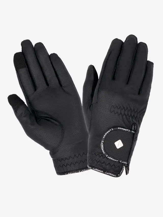 LeMieux Classic Reithandschuhe Black, Xs