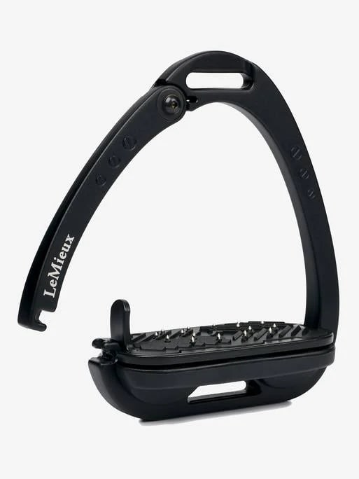 LeMieux Vector Control Steigbügel Aluminium Black/Black
