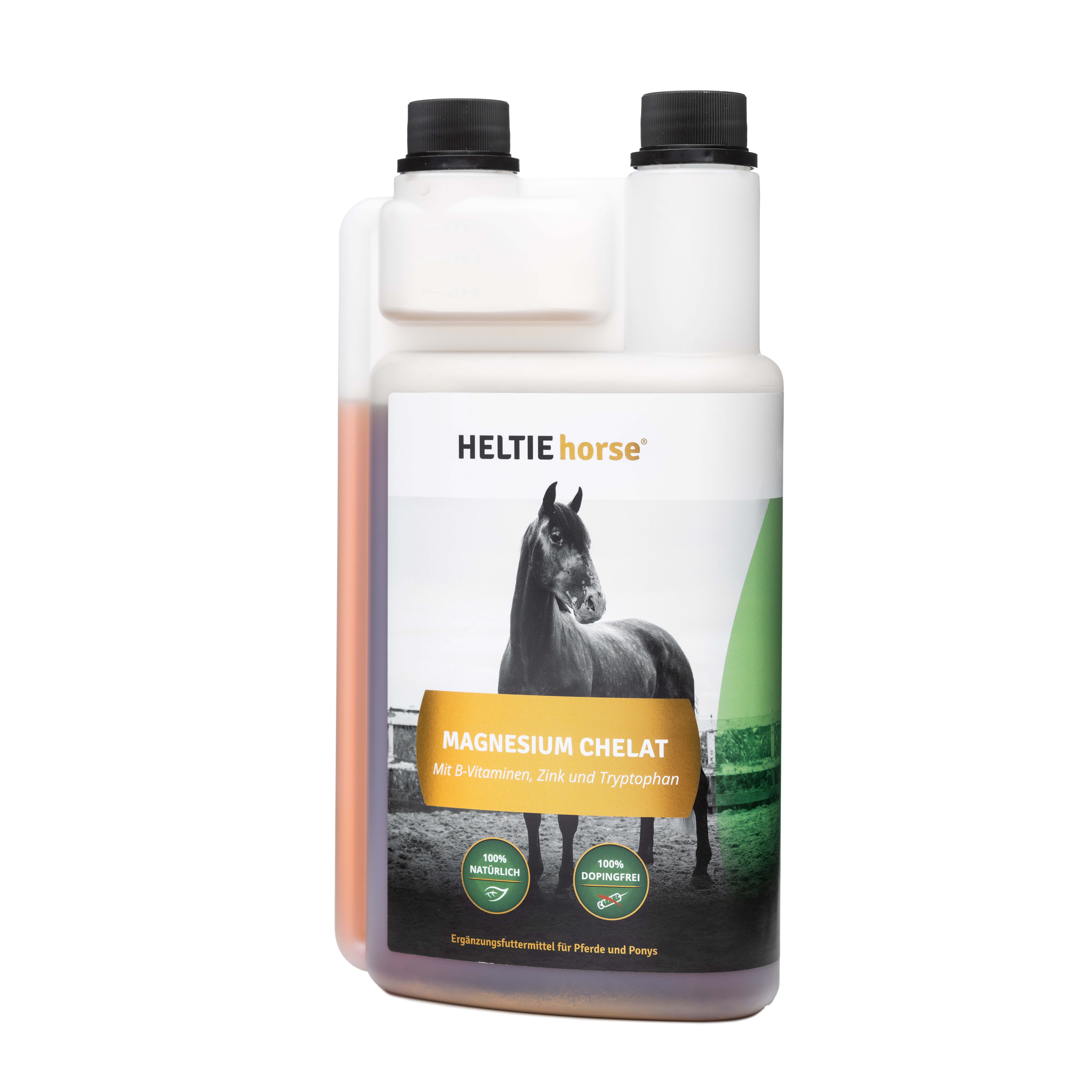 Heltie horse® Magnesium Chelat 1L Unterstützt Muskeln & Nerven