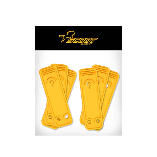 Scootboot Front Straps Standard Gelb, Gr. Standard