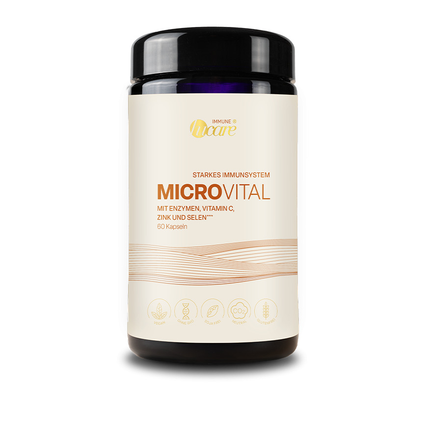 hucare Microvital 60 Kapseln Starkes Immunsystem