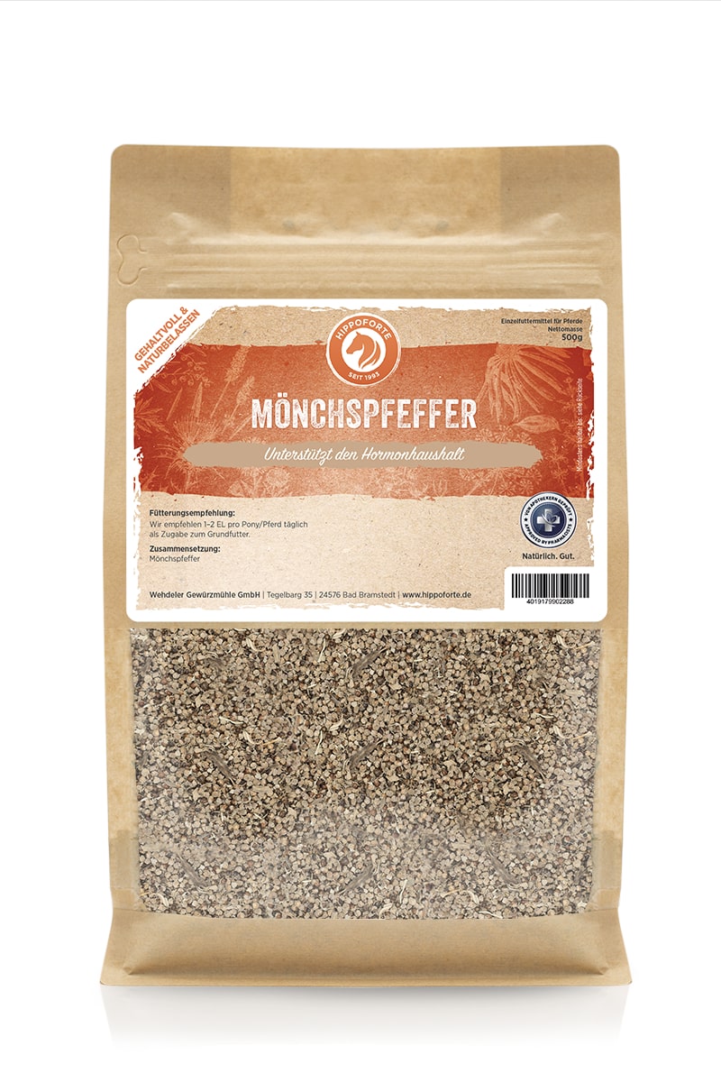 Hippoforte Mönchspfeffer 0,5 kg Bei hormoneller Dysbalance