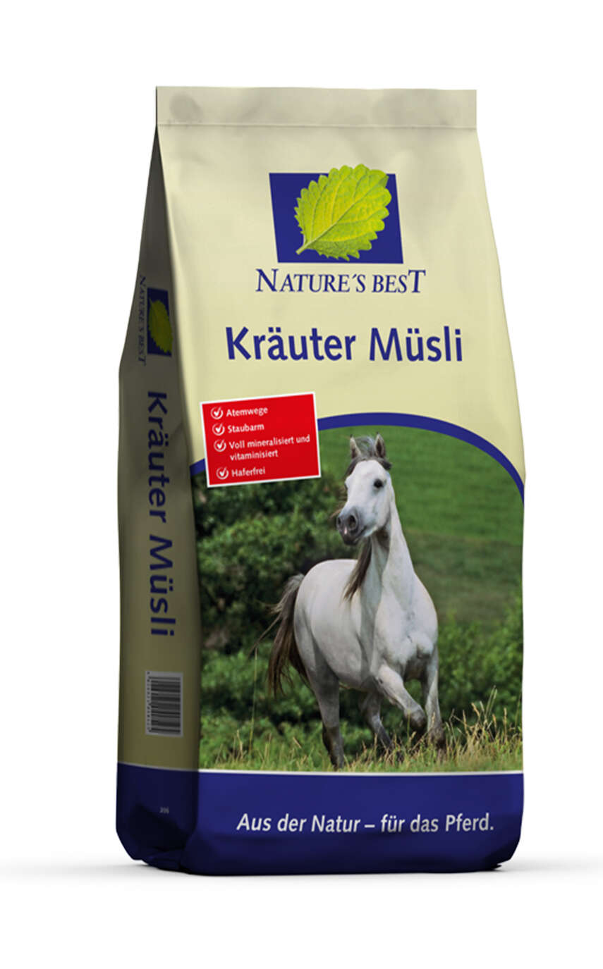 Natures Best Kräutermüsli 1 kg Beutel Mit ätherischen Ölen