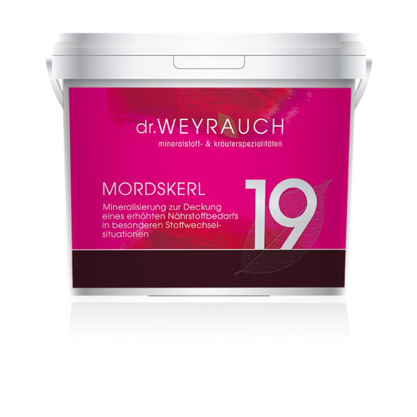 Dr. Weyrauch Nr. 19 Mordskerl 25 kg Für starke Muskeln
