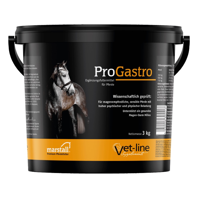 Marstall ProGastro 3kg Unterstützt ein gesundes Magen-Darm-Milieu