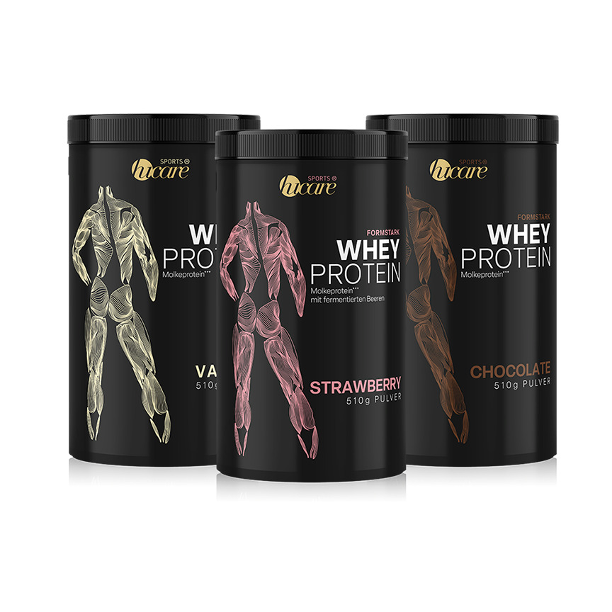 hucare Protein Bundle Protein Bundle für tägliche Eiweißzufuhr & Muskelregeneration