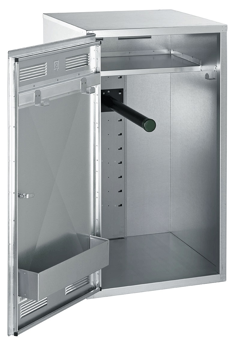 STRÖH Sattelschrank 150 x 60 x 60 cm Mit Rundrohrstütze & Trensenhaken
