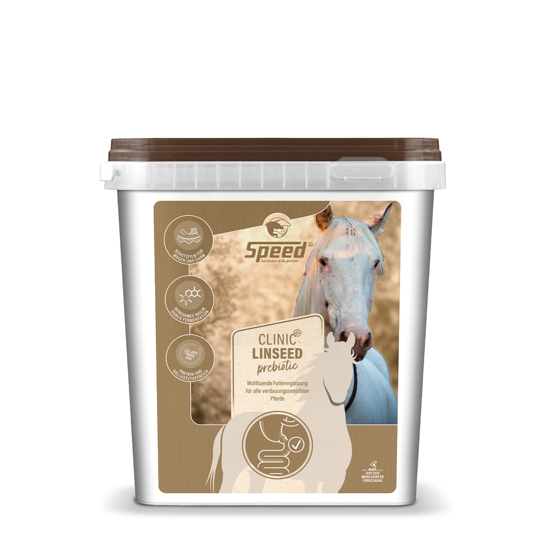 Speed Clinic linseed prebiotic 2,5 kg Bei Verdauungsproblemen