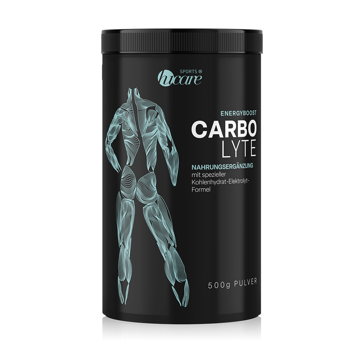 hucare Carbolyte 500 g Pulver Energyboost