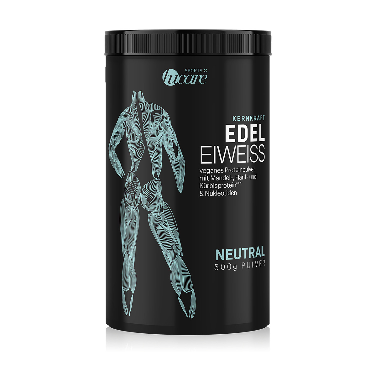 hucare Edel-Eiweiß Neutral 500 g Pulver Kernkraft