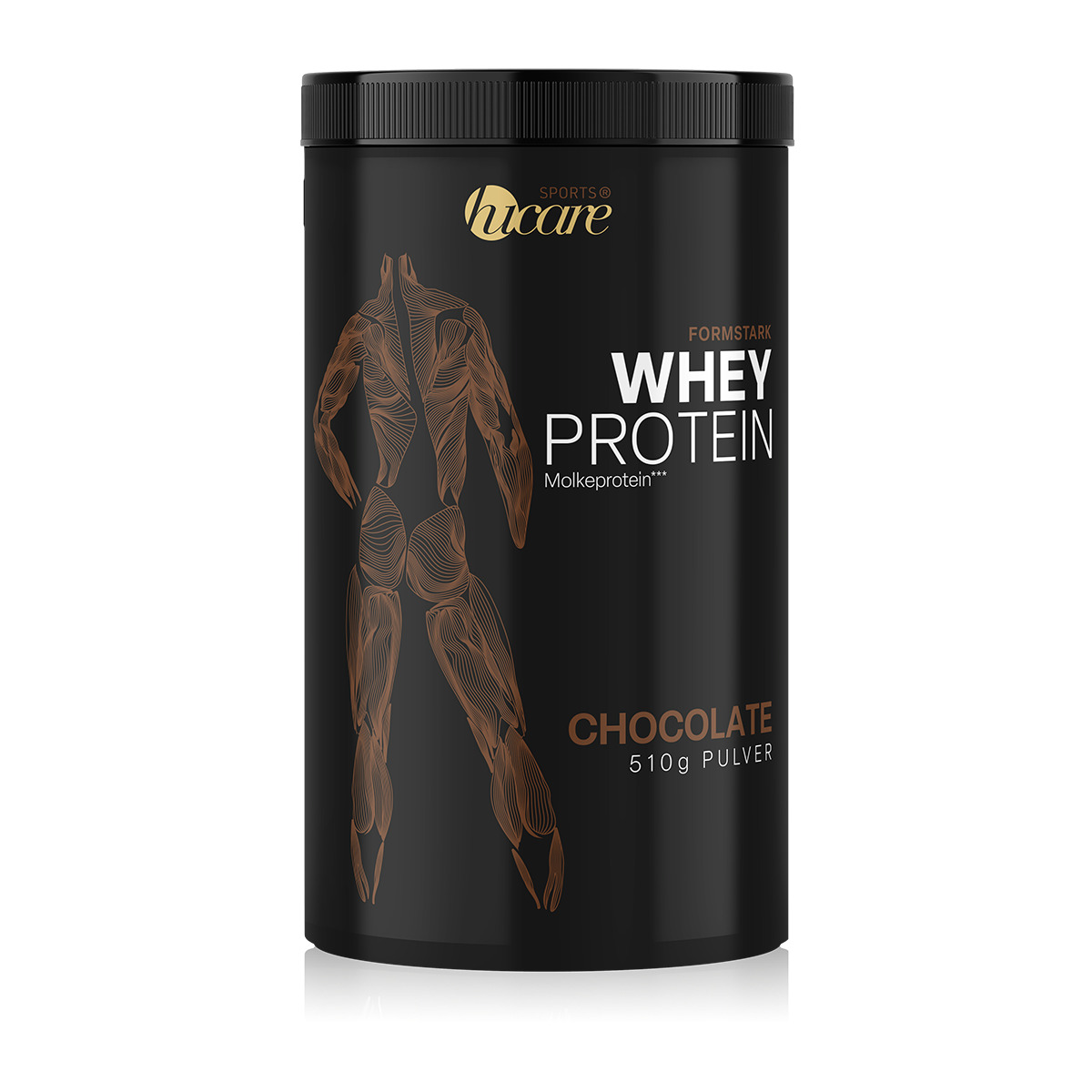 hucare Whey Protein Chocolate 30 g Probe Formstark