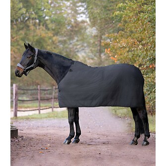 Fleece Unterdecke, schwarz, Gr. 155cm 