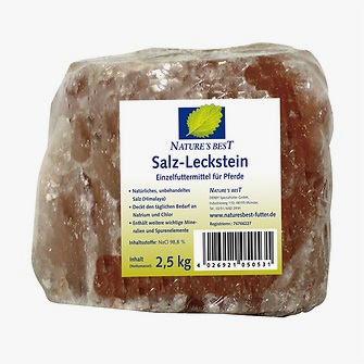 Nature´s Best Salzleckstein, 2,5-3 kg