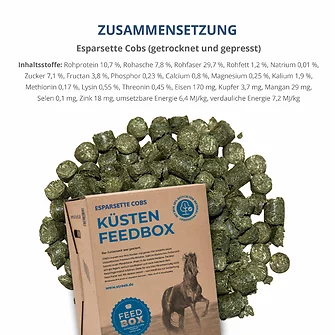 Produkt Bild STRÖH Küsten Esparsette Cobs 27 kg Feedbox 2