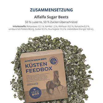 Produkt Bild STRÖH Küsten Alfalfa Sugar Beets Granulat 30kg Feedbox 2