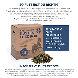 Produkt Bild STRÖH Küsten Alfalfa Sugar Beets Granulat 30kg Feedbox 4