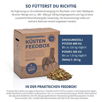 Produkt Bild STRÖH Küsten Dressur Müsli 30kg Feedbox 4