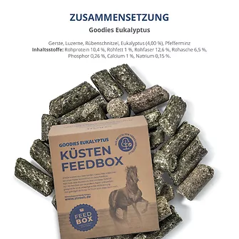 Produkt Bild STRÖH Küsten Goodies Eukalyptus 9kg Feedbox 2