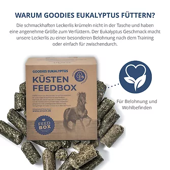 Produkt Bild STRÖH Küsten Goodies Eukalyptus 9kg Feedbox 3