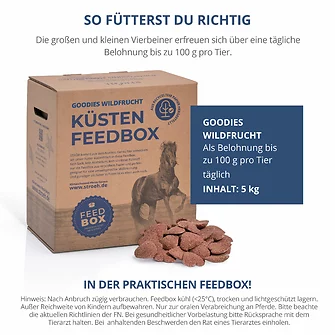 Produkt Bild STRÖH Küsten Goodies Wildfrucht 5kg Feedbox 4