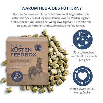 Produkt Bild STRÖH Küsten Heucobs 25 kg Feedbox 3