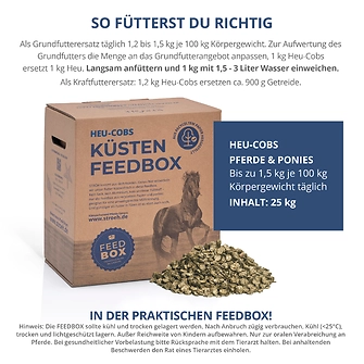 Produkt Bild STRÖH Küsten Heucobs 25 kg Feedbox 4