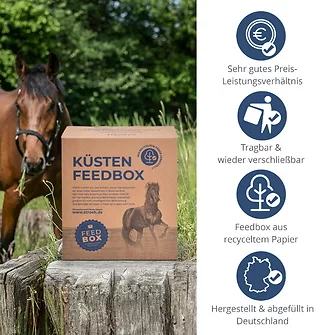 Produkt Bild STRÖH Küsten Heu-Luzerne Cobs 25 kg Feedbox 5