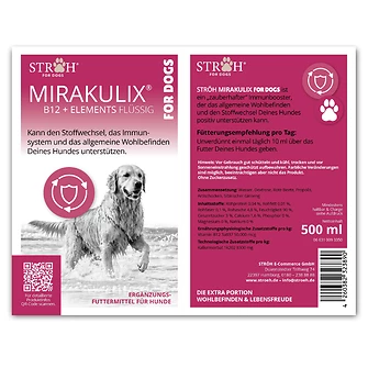 Produkt Bild STRÖH - MIRAKULIX - DOG - 500ml Dosierflasche 2