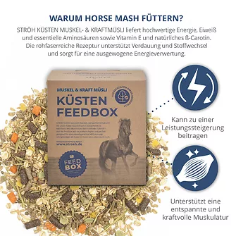 Produkt Bild STRÖH Küsten Muskel & Kraft Müsli 29kg Feedbox 3