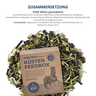 Produkt Bild STRÖH Küsten PURE Müsli getreidefrei 30 kg Feedbox 2