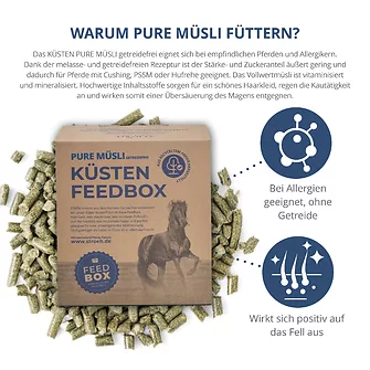 Produkt Bild STRÖH Küsten PURE Müsli getreidefrei 30 kg Feedbox 3