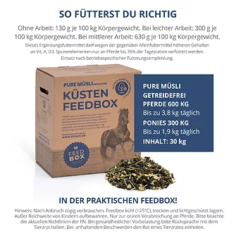Produkt Bild STRÖH Küsten PURE Müsli getreidefrei 30 kg Feedbox 4