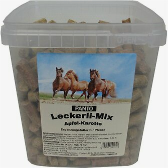 Pferde Leckerli 1,5kg marstall Bonus Apfel+Karotte Eimer