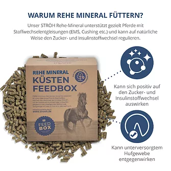 Produkt Bild STRÖH Rehe-Mineral 3kg Feedbox 2