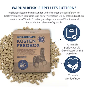 Produkt Bild STRÖH Reiskleie Pellets 27 kg Feedbox 3