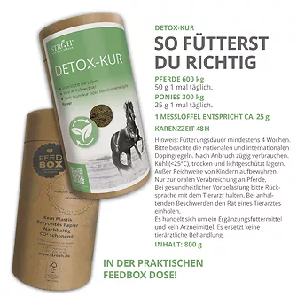 Produkt Bild STRÖH Detox-Kur 800 g Feedbox Dose 4