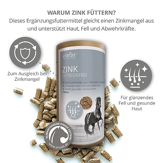 Produkt Bild STRÖH Zink 1,3 kg Feedbox Dose 3