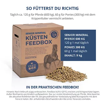 Produkt Bild STRÖH Küsten Senior Mineral Pellets 9 kg Feedbox 4