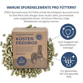 Produkt Bild STRÖH Spurenelemente Pro Pellets 5,5 kg Feedbox 2