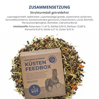 Produkt Bild STRÖH Küsten Struktur Müsli 22 kg Feedbox 2