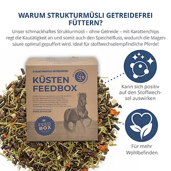 Produkt Bild STRÖH Küsten Struktur Müsli 22 kg Feedbox 3